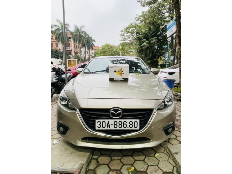 Độ đèn nâng cấp ánh sáng  cho xe  Mazda 3	 				